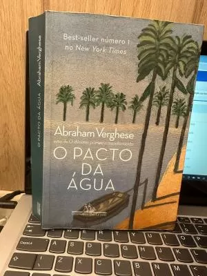 O pacto da água/ Abraham Verghese -Companhia das letras
