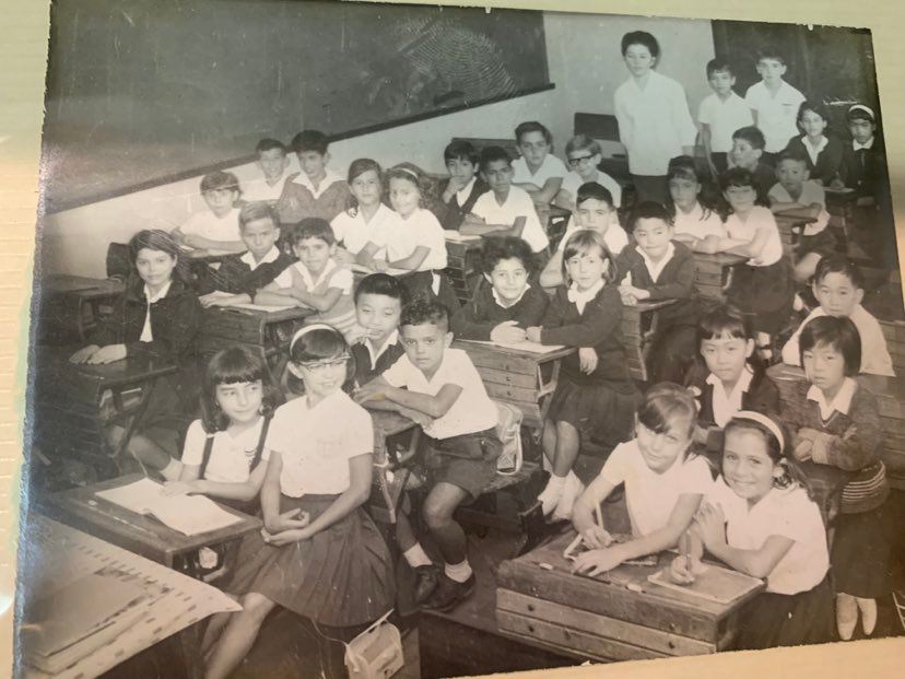 o recreio e a merenda que dav água na boca, em quem não gostava de comer. foto da classe